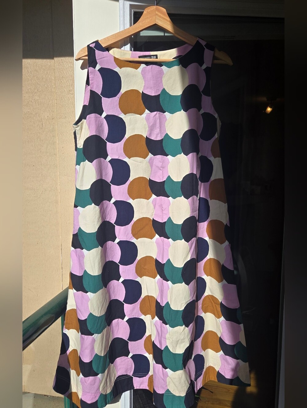 Marimekko For Uniqlo Pattetned Dress Size M